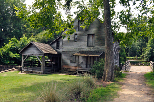 The restored 18th century Yates Mill